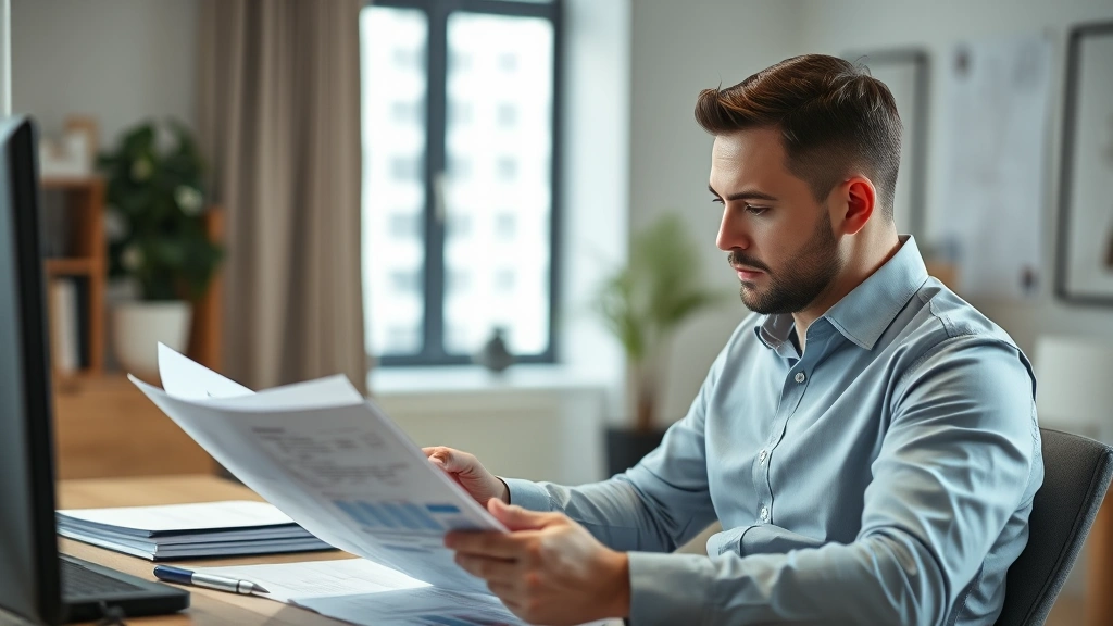 sftreasurer.org property tax - 
Professional male accountant or financial advisor reviewing property assessment