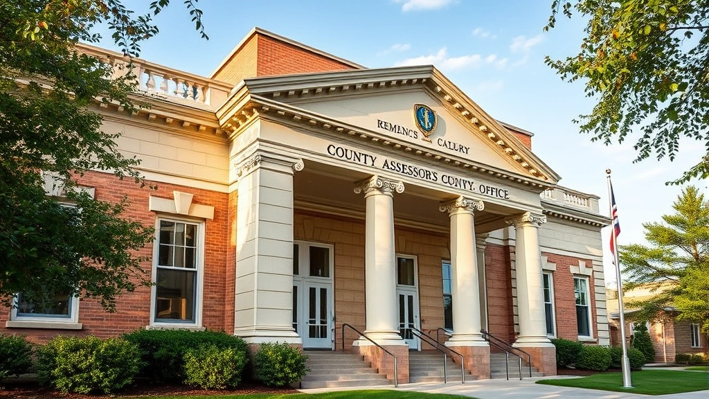 solano property tax - 
County assessor’s office building exterior, professional government archi