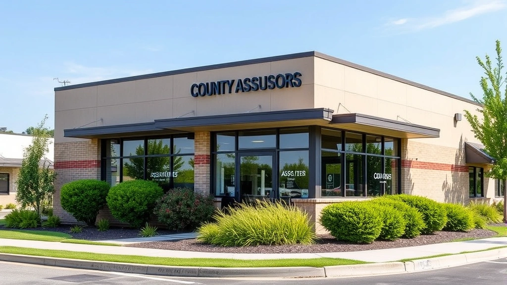 st charles county mo personal property tax - 
Modern county assessor office building exterior with professional signage and l