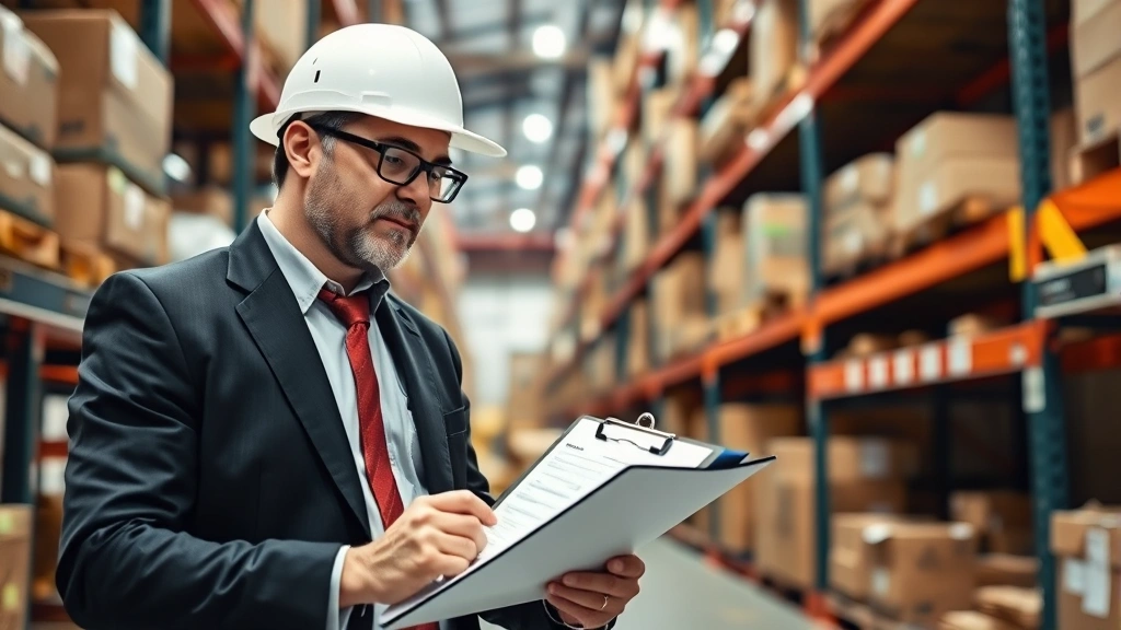 st charles personal property tax - 
Business owner examining equipment inventory list in warehouse with clipboard a
