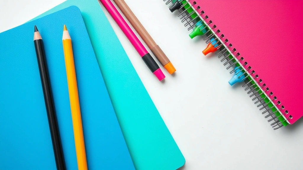 tax free week maryland 2025 - 
Close-up of colorful school supplies including notebooks, pens, and folders arr