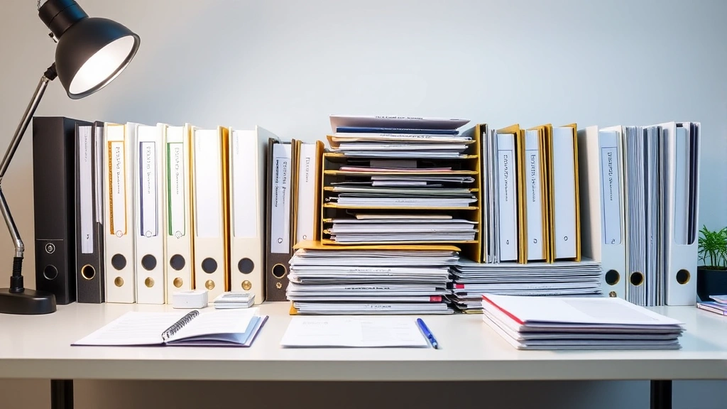 tax group llc - 
Organized file folders and business records for multiple LLC entities arranged 