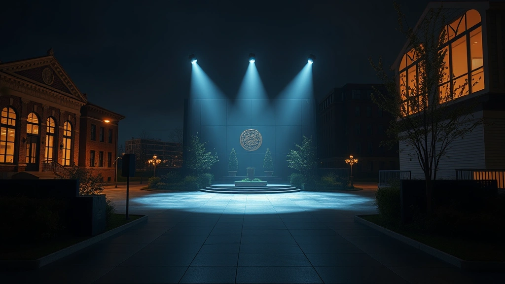 tax increment reinvestment zone - 
improved lighting
