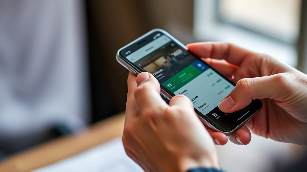 taxa mantis - 
Close-up of person’s hands holding receipt near smartphone with finance a