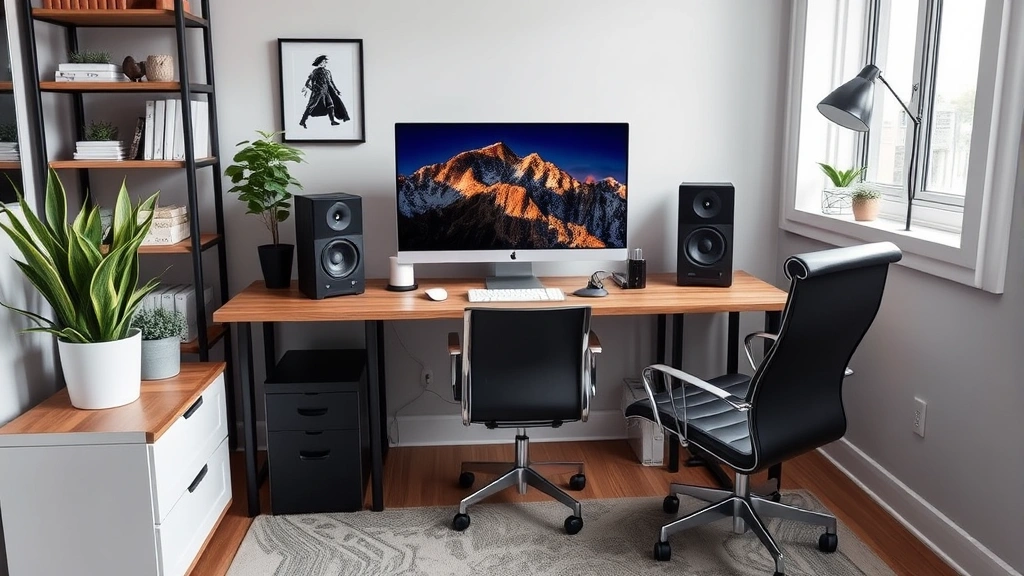 taxes meme - 
Modern home office setup with computer
