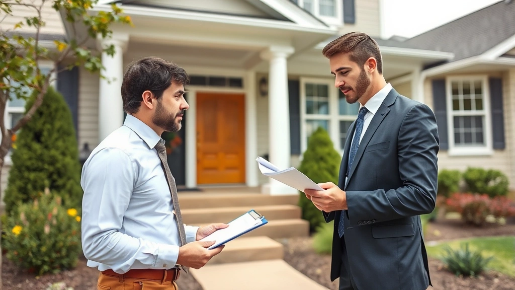 tazewell county property tax - 
Professional real estate appraiser or assessor examining home exterior, taking 