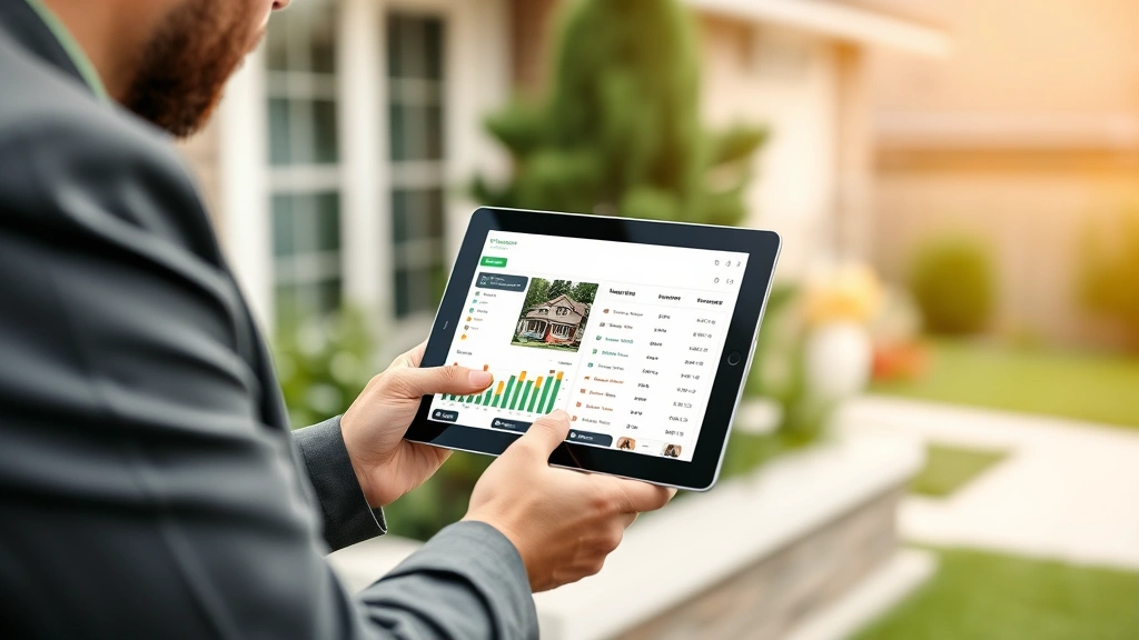 town of brookhaven taxes - 
Professional real estate agent showing comparable property sales data on tablet