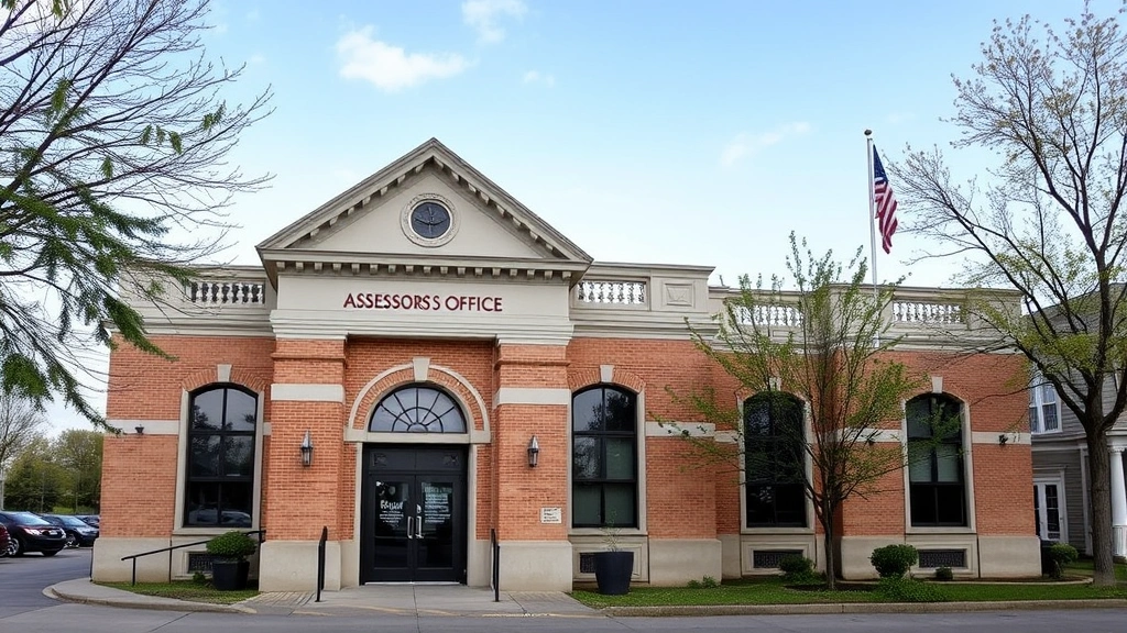 town of smithtown taxes - 
Town assessor’s office building exterior, official government architectur