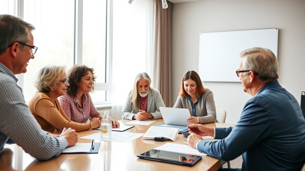 town of stratford tax collector - 
Diverse homeowners in consultation meeting with tax professional, discussing pr