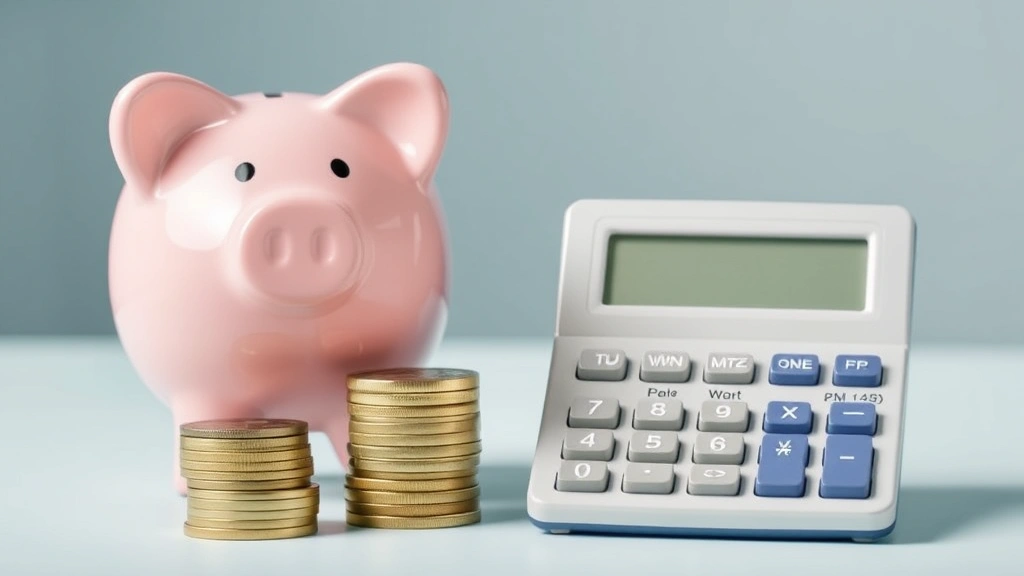 unfiled tax returns - 
Piggy bank next to stack of coins and calculator, representing tax payment plan