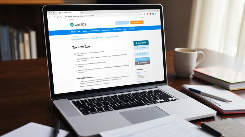 walmart cashier monthly salary after taxes - 
Laptop screen displaying tax forms and IRS website with financial planning note