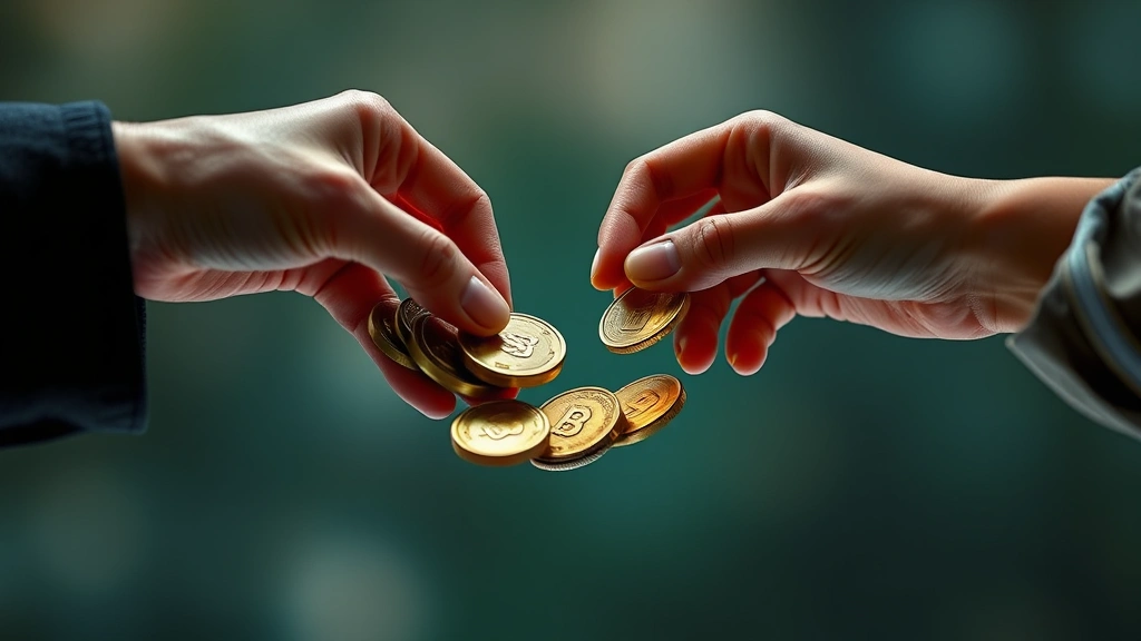 walmart cashier monthly salary after taxes - 
Hands exchanging cash and coins representing take-home pay and financial transa