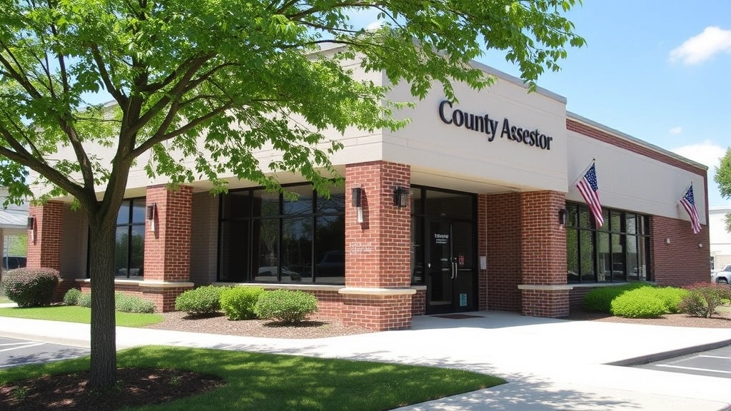 waukesha county property taxes - 
County assessor office building exterior

