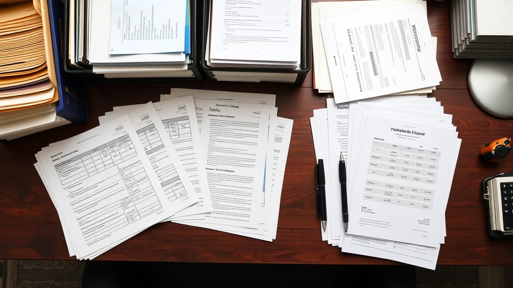 what happens if i miss the tax deadline - 
Organized file folders and documents spread on desk with tax forms and financia