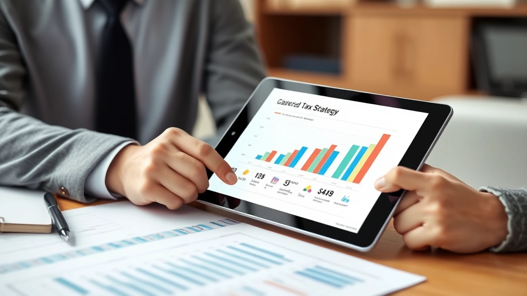 what is a chartered tax advisor - 
Chartered tax advisor presenting tax strategy chart on tablet to attentive clie