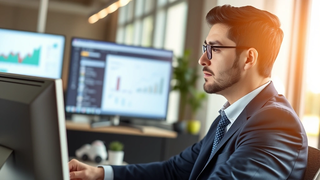 what is a schedule 1 tax form -
Business professional in office setting reviewing income sources on a computer