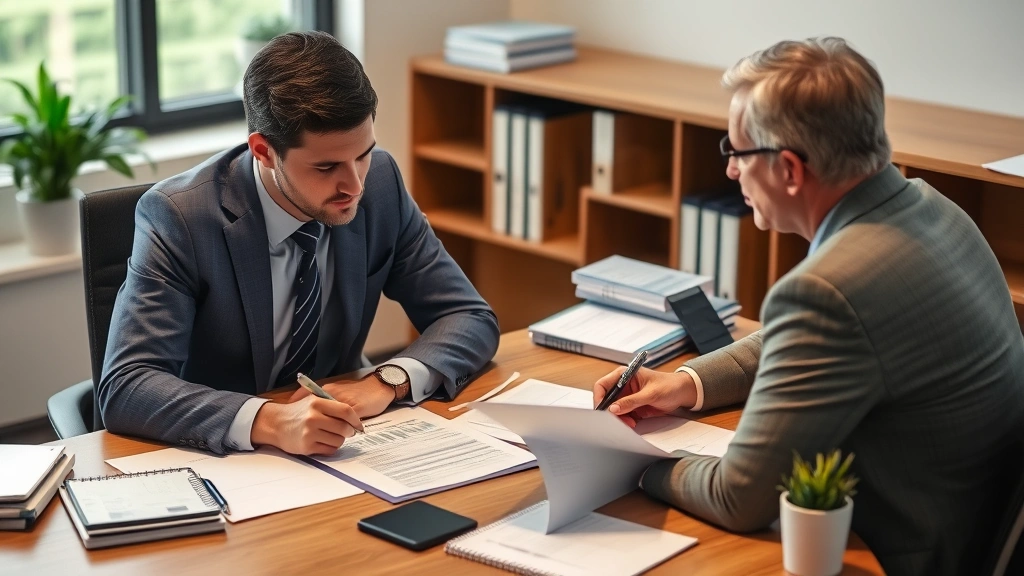 what is a schedule 1 tax form -
Financial advisor or CPA meeting with client at a desk, reviewing tax forms and