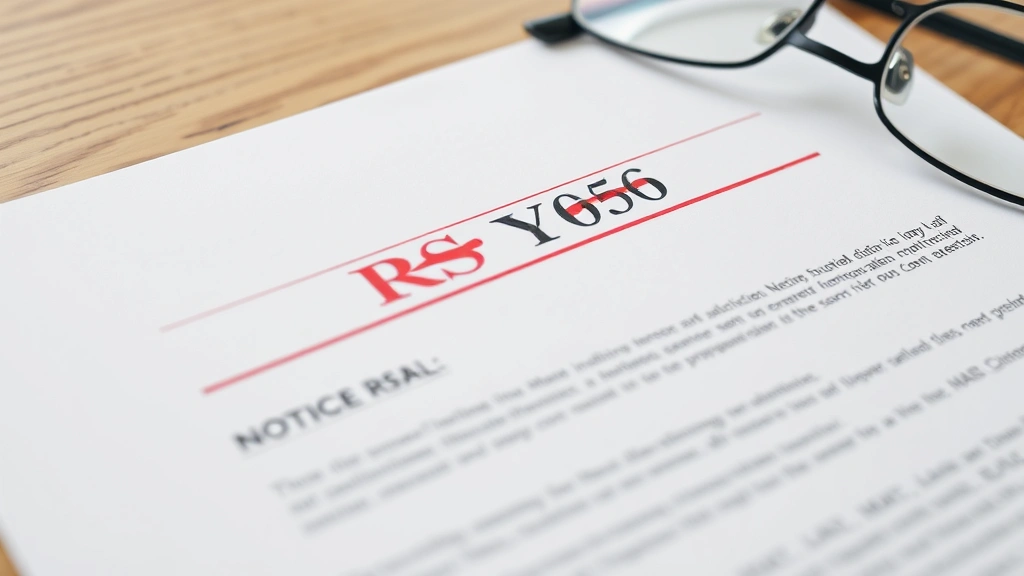 what is a tax warrant - 
Close-up of official IRS notice letter with red stamp and serious tone on woode