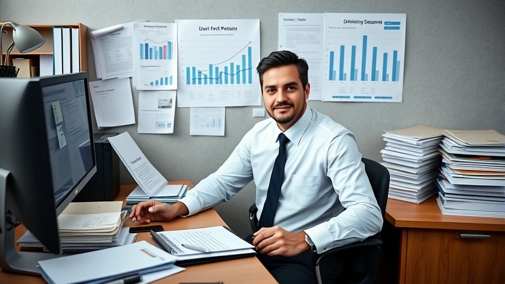 what is a tax warrant - 
Professional accountant at desk with organized files, computer, and financial s