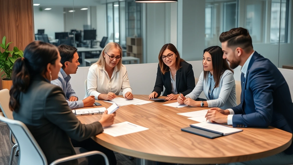 what is sdi tax - 
Diverse group of professionals in office setting discussing benefits and insura