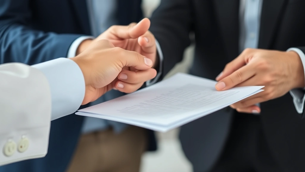 what is sdi tax - 
Hands exchanging documents during professional consultation meeting, blurred of