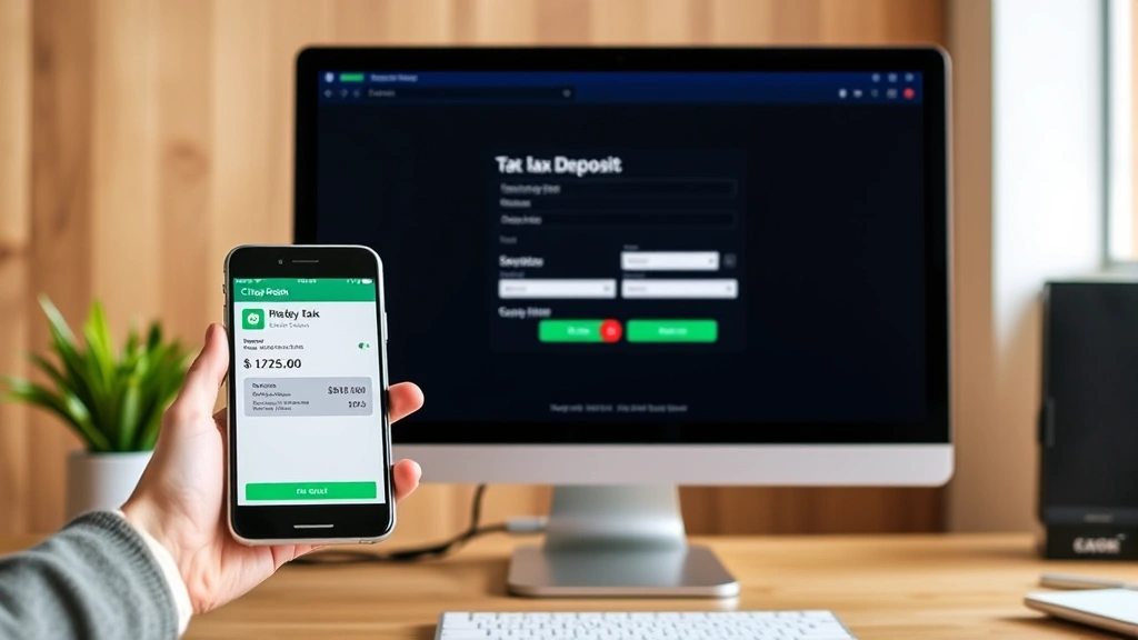 what is withholding tax everfi - 
Split-screen showing paycheck deposit notification on phone and tax filing scre