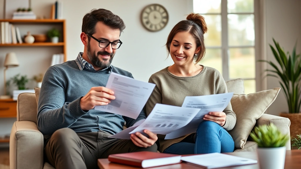 where is my ks state tax refund -
Diverse couple sitting together reviewing financial statements and corresponden