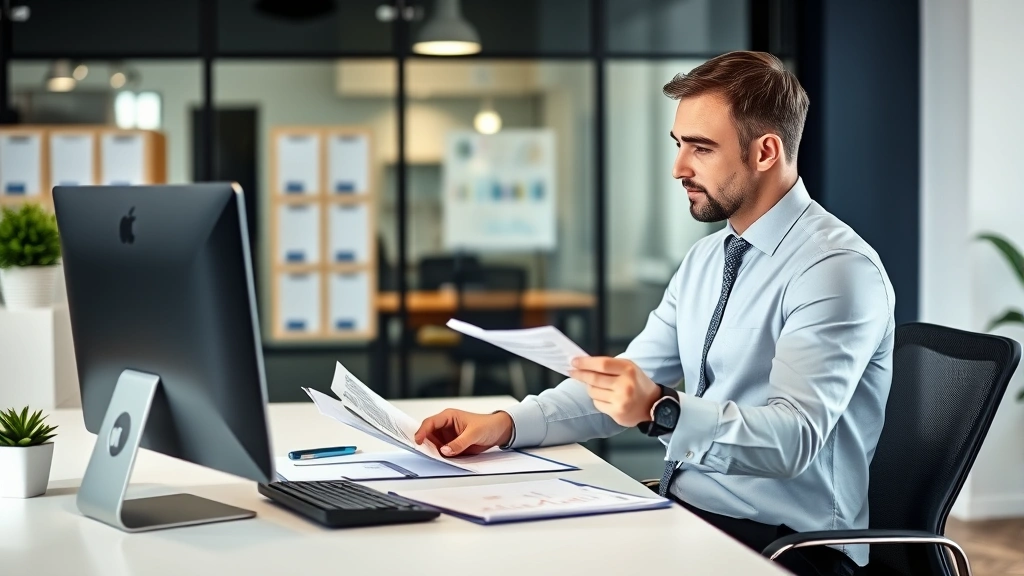 who claims child on taxes - 
Male accountant in business casual attire explaining tax documents to client ac