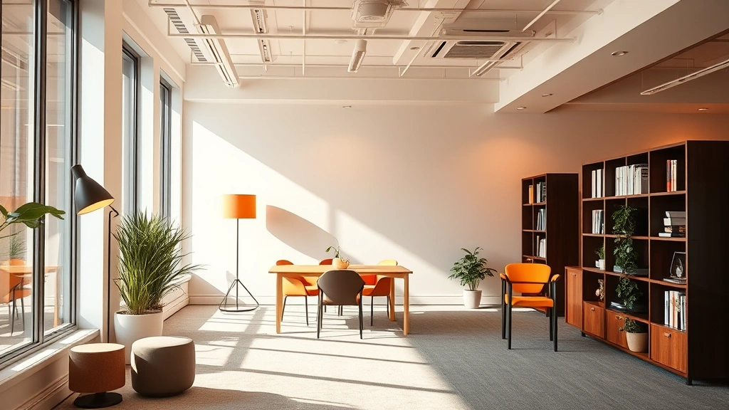 will county taxes - 
warm office lighting
