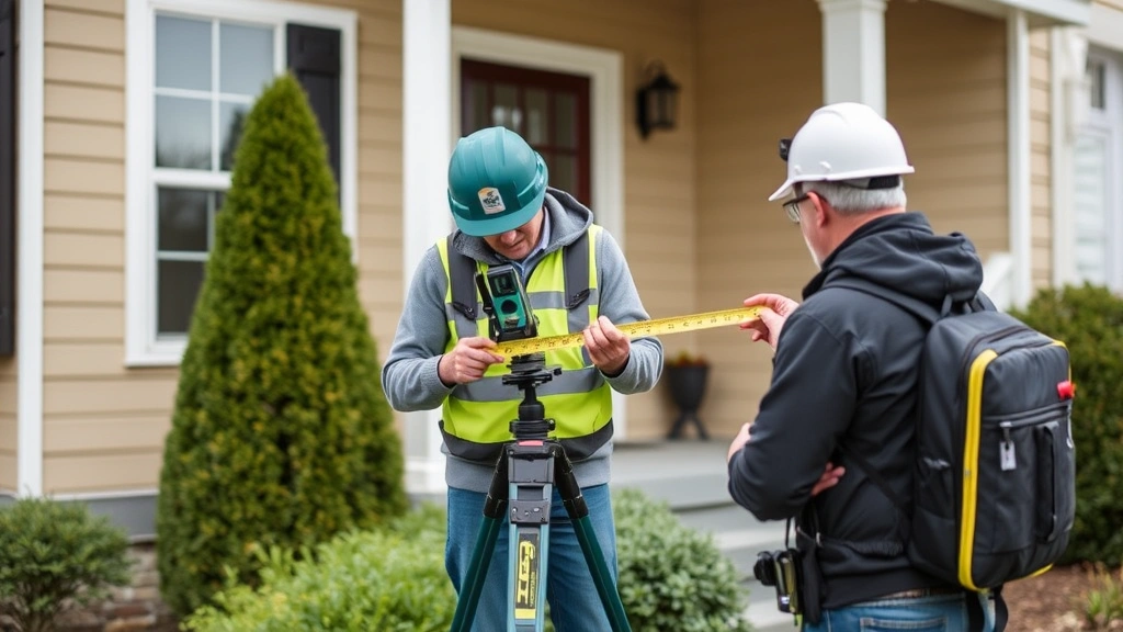 winnebago property taxes - 
County assessor measuring residential home exterior with professional equipment