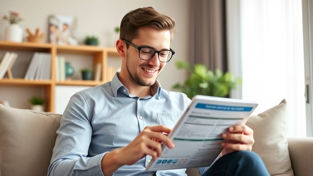 3000 tax refund - 
Young professional reviewing retirement account statements and contribution for