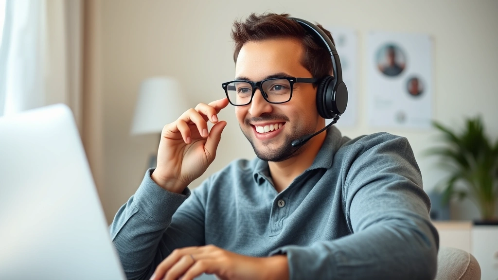 ar state tax refund status -
Person on phone call with headset, laptop open showing online refund portal, ho