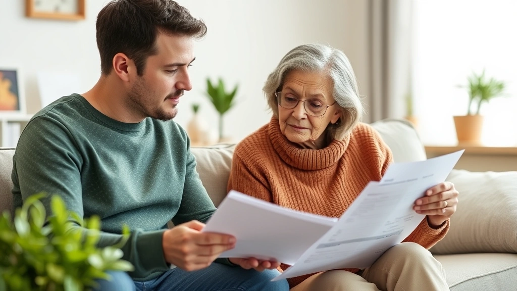 are assisted living expenses tax deductible -
Adult child and parent reviewing financial documents together at home, discussi