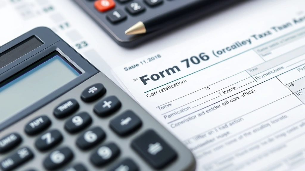 are funeral costs tax deductible - 
Close-up of Form 706 (estate tax return) with a calculator
