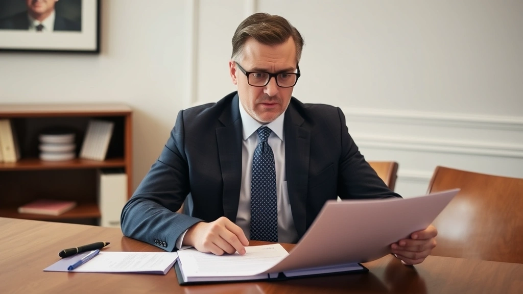 are political donations tax deductible for a business - 
Business owner in suit looking concerned while reviewing campaign contribution 