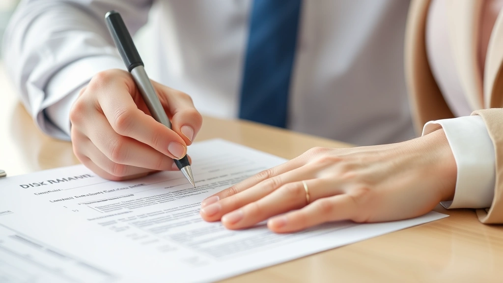 bellevue wa sales tax - 
Hands signing business tax registration form with Department of Revenue letterh