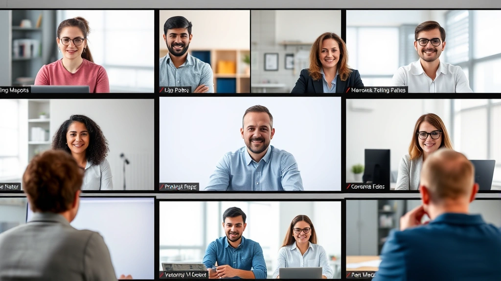 bradford tax institute - 
Diverse group of small business owners in a virtual webinar or training session