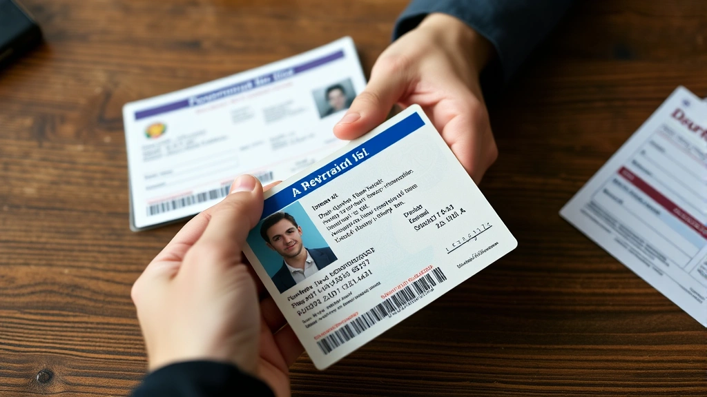 brevard tax collector appointment - 
Close-up of hands holding government ID, vehicle registration, and insurance ca