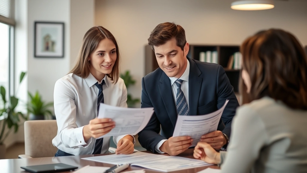 hamden ct tax collector - 
Professional financial advisor or CPA in business attire explaining property ta