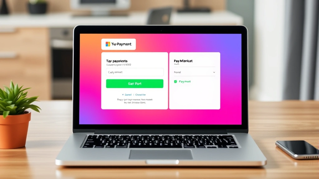 hennepin county property tax payment - 
Digital payment interface on laptop screen showing online tax payment portal
