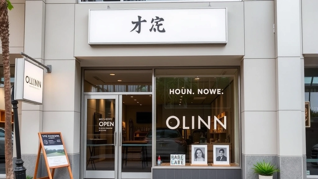 honolulu sales tax - 
Modern storefront in Honolulu with open sign and professional window display
