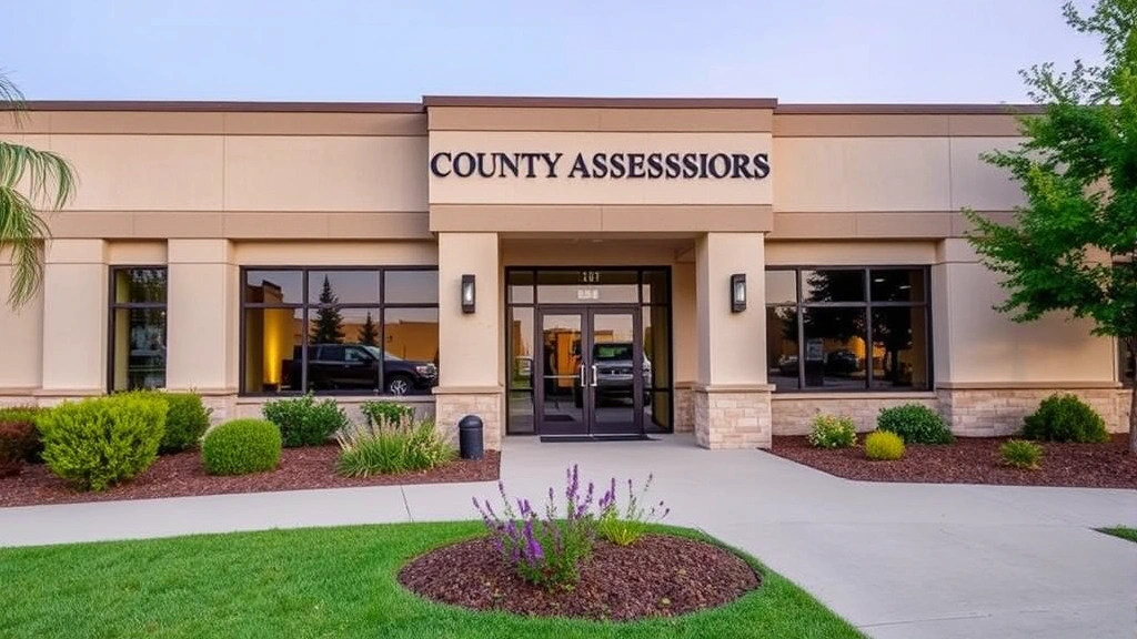 horry county tax map - 
Modern government office building exterior with landscaping, representing count