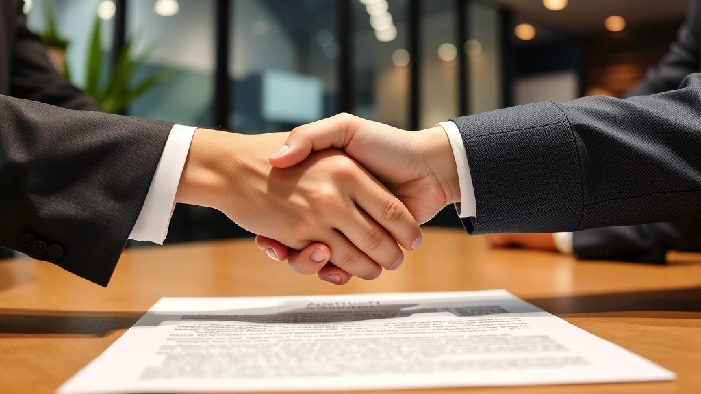how are annuities given favorable tax treatment -
Hands of two professionals shaking hands over signed contract, annuity agreemen