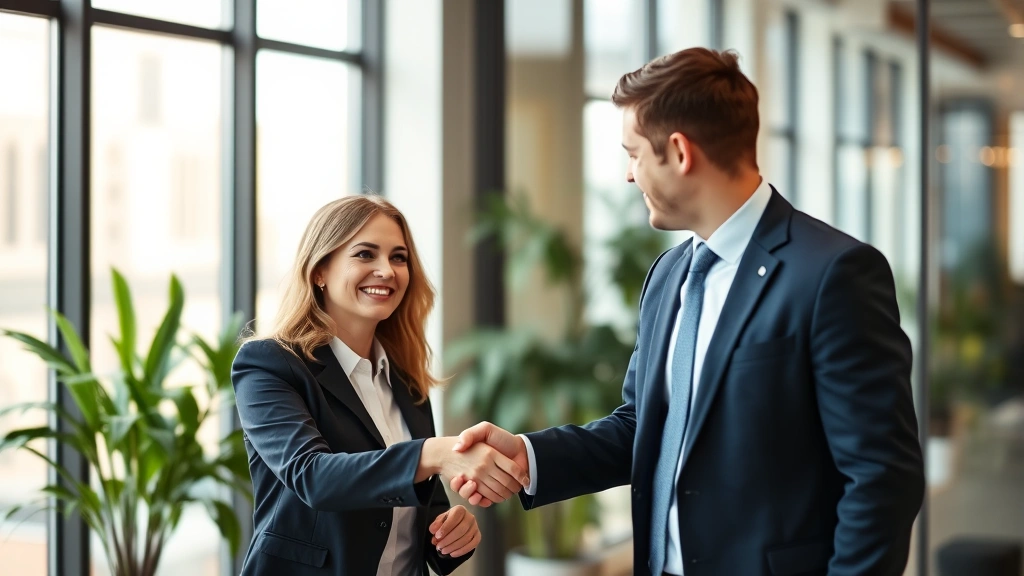 how to file local taxes in pa - 
Professional man and woman shaking hands after successful tax consultation meet