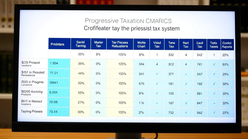 how to find average tax rate - 
Visual comparison chart showing tax brackets and progressive taxation system on