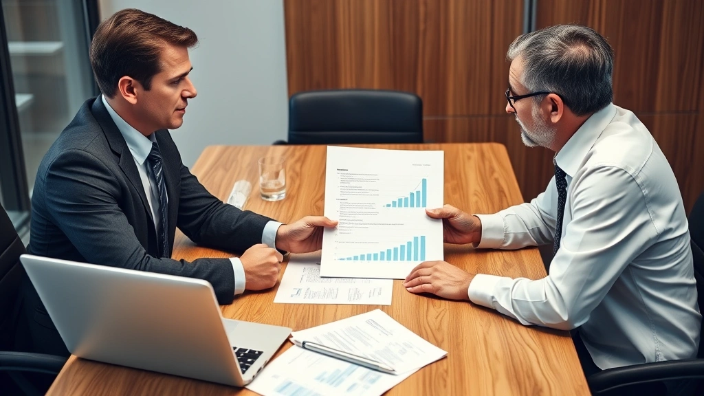 inheritance tax colorado - 
Professional tax advisor explaining documents to beneficiary at conference tabl