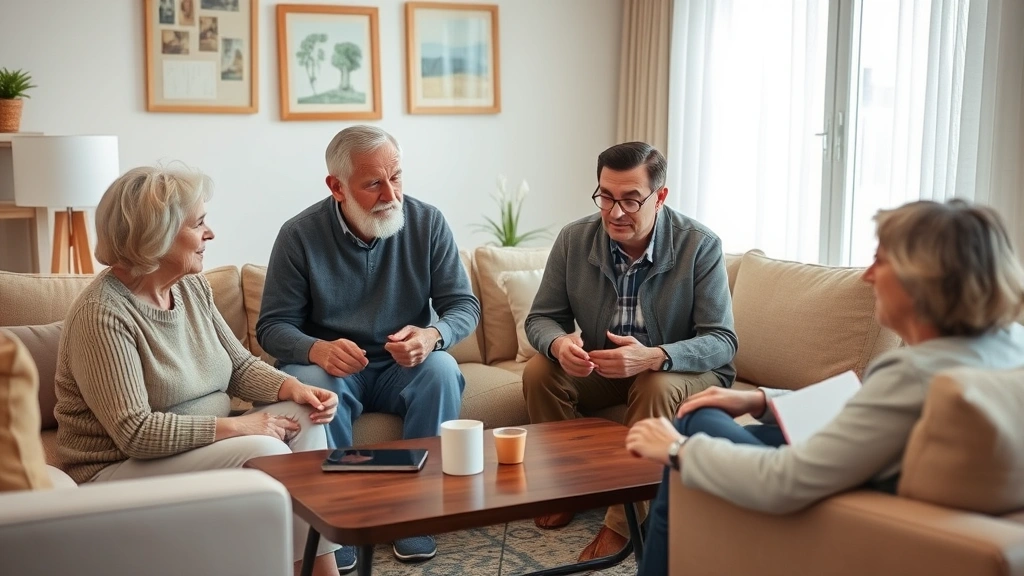 iowa estate tax -
Multi-generational family having serious discussion about inheritance and finan