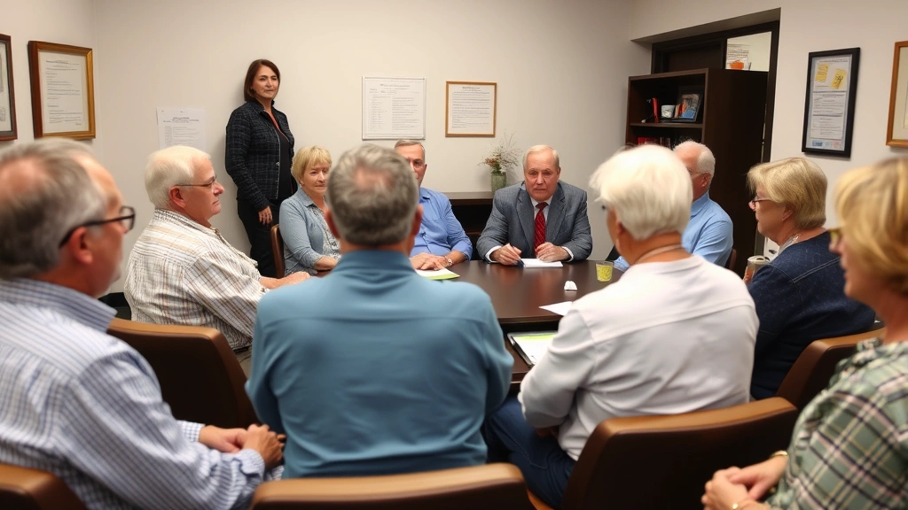 is real estate taxes the same as property taxes - 
Diverse group of homeowners in a county assessor’s office during a proper