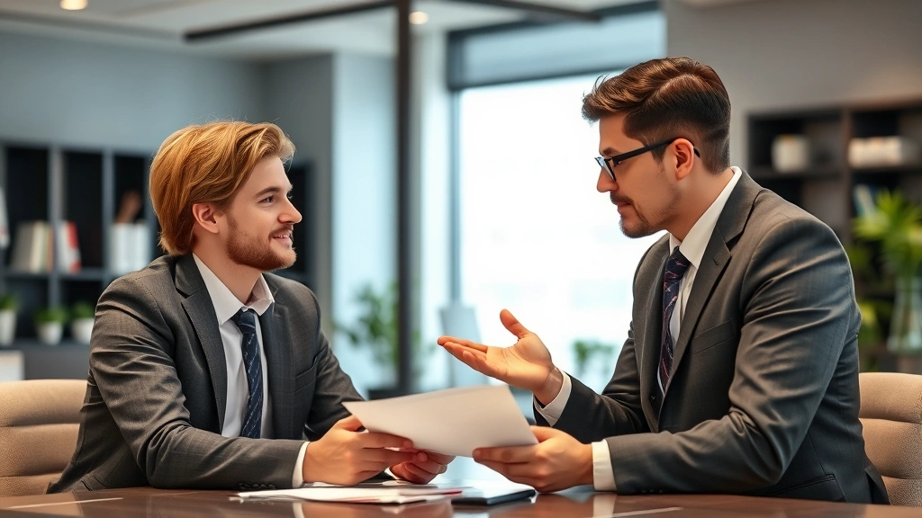 kansas city sales tax -
Financial advisor or CPA explaining sales tax compliance to small business owne