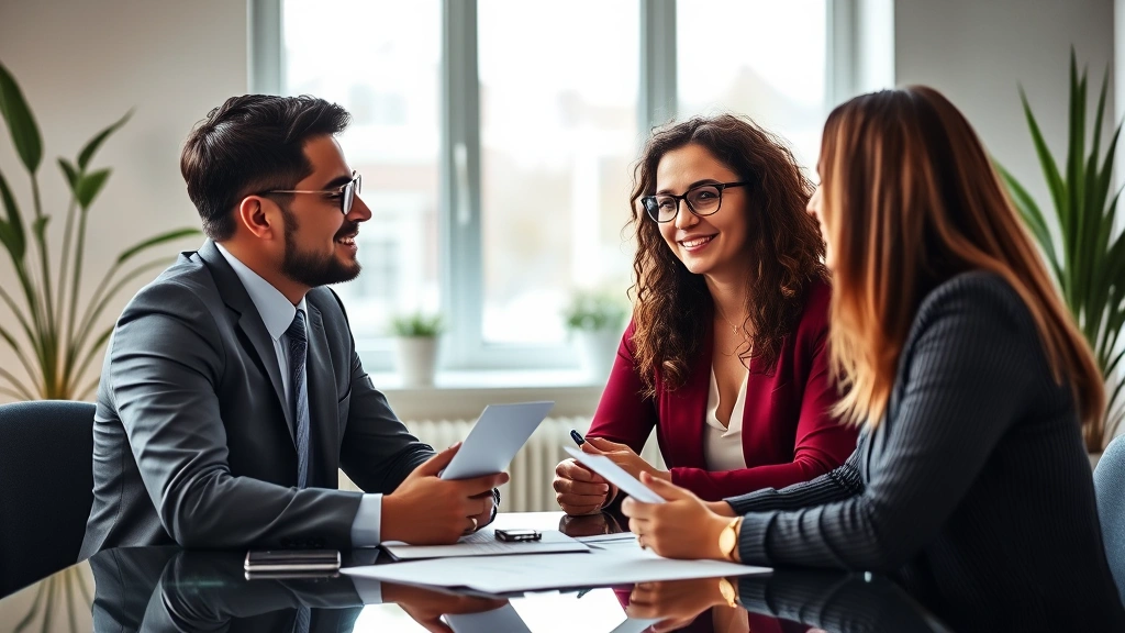 massachusetts capital gains tax - 
Diverse couple meeting with CPA or tax professional discussing capital gains an